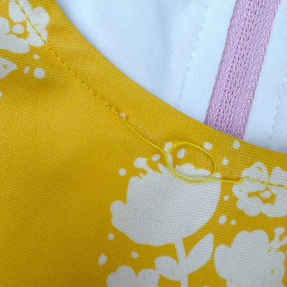 SweetHoney Floral Rash Guard Ruffle Swimsuit - Picture 6 of 10